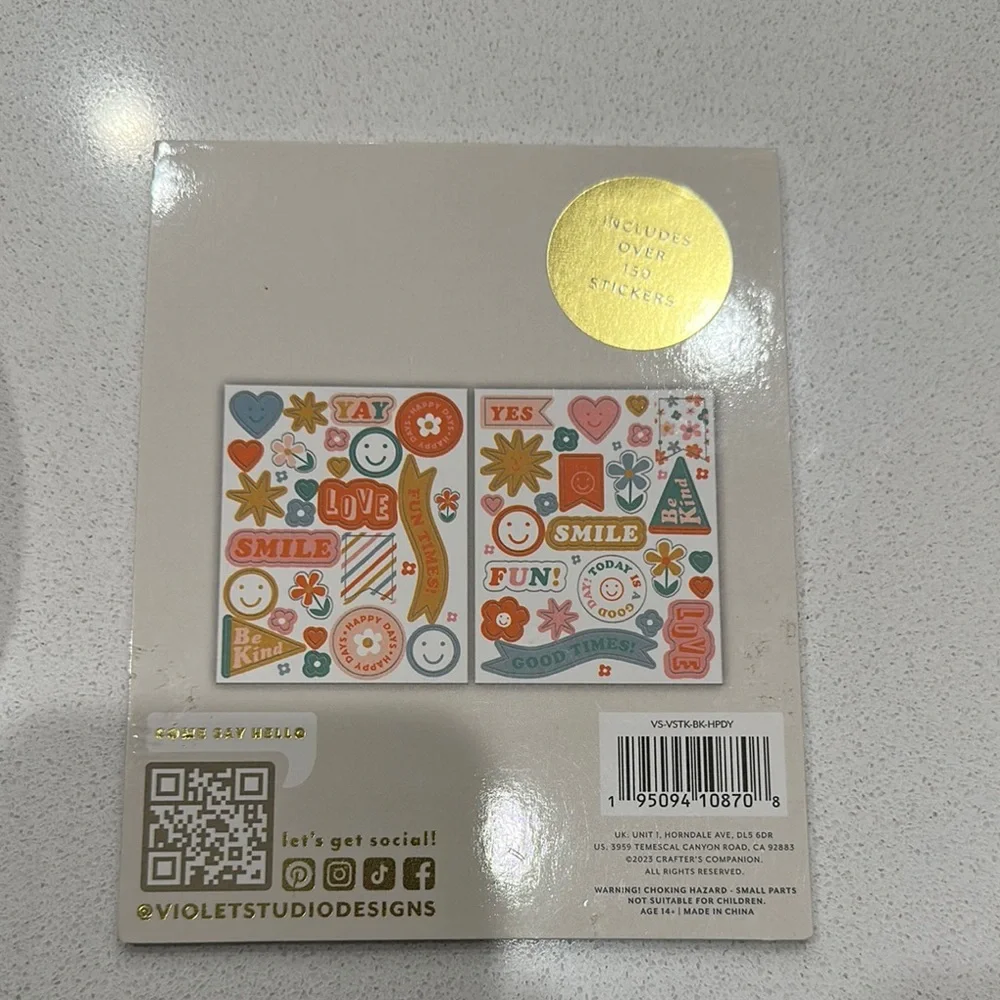 Violet Studio Essentials Collection Sticker Book - Picture 2 of 4